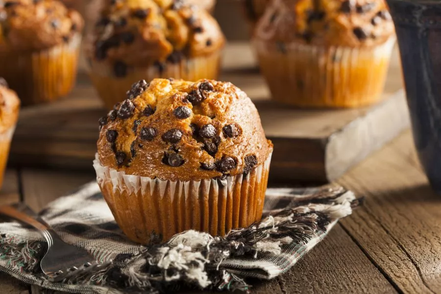 Yogurt Chocolate Chip Muffins Recipe