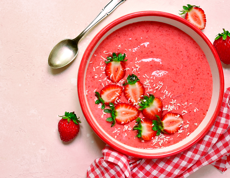 RECETTE DE SMOOTHIE FRAISE BANANE AU YOGOURT